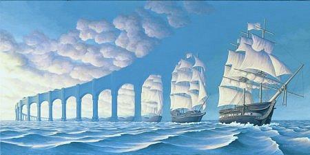 Boat illusion...