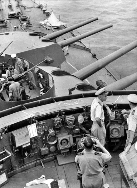 HMAS Australia, first Kamikaze victim...