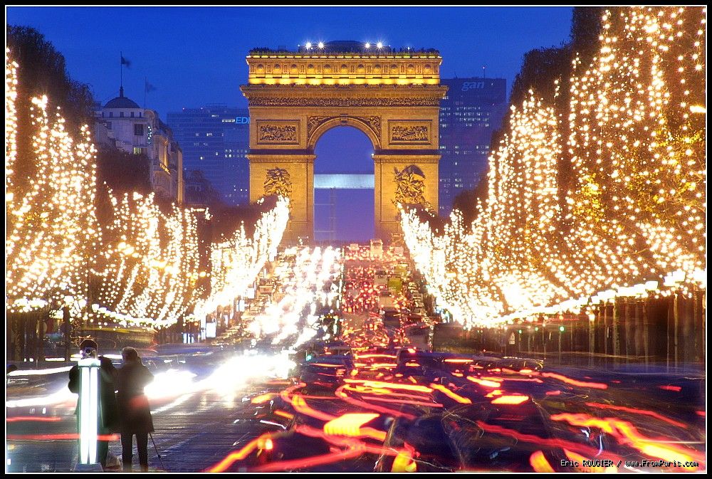 Champs Elysées & Christmas lights