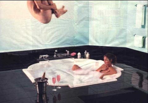 Bath romance...