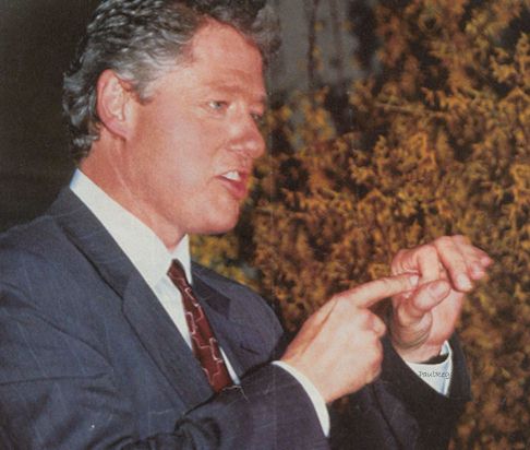 Bill Clinton explains how things are done
