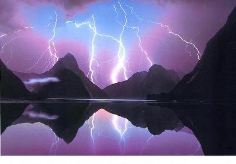 Lightning mountain...