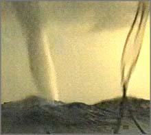Water spout, Sydney to Hobart yacht race...