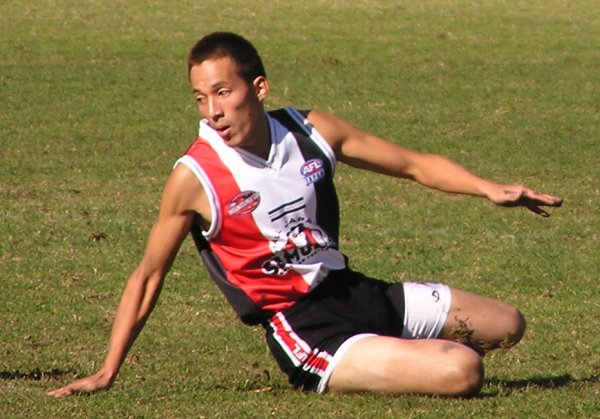 Tsuyoshi Kase, a Samurai trying out in the AFL...