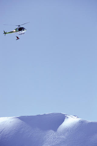 Snowboard drop...