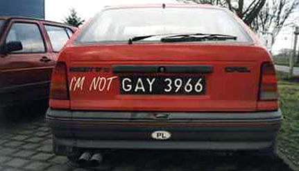 I'm not gay!