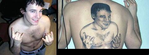 Jackass tattoo...