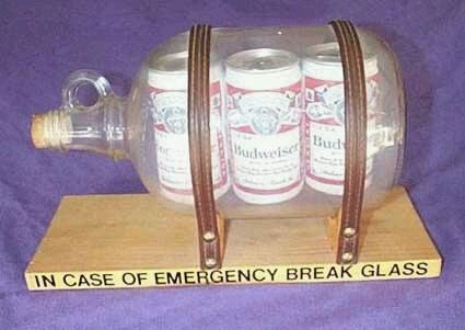 In case of emergency, break glass