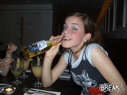 i dont think she is supposed to be drinking
