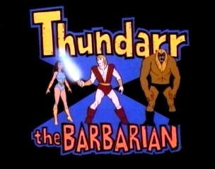 Thundarr the Barbarian! An 80s cartoon....