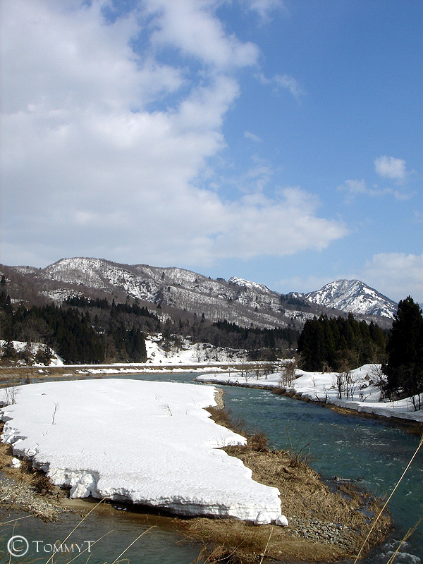 Ikarashi river -Sanjo, Niigata pref, Japan 2