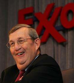 Lee Raymond, CEO of ExxonMobil