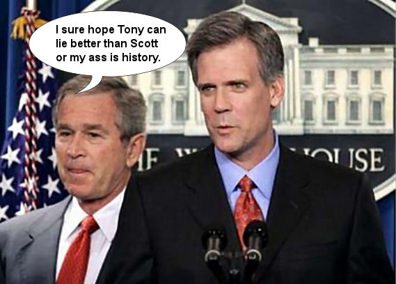 Will new Bush liar do better job ?