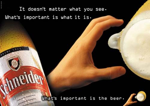 the beer is the most important