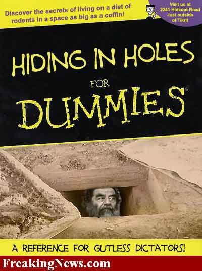 Hiding in holes for dummies