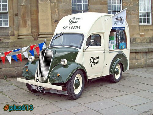Fordson E83W ice cream van