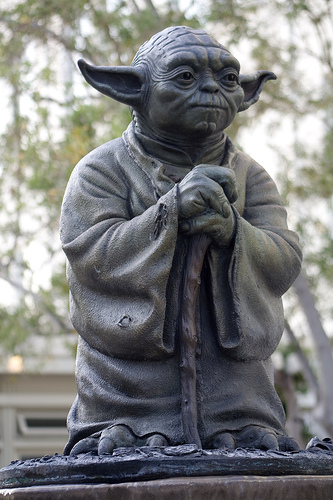 The Yoda at ILM near Pressidio Blvd