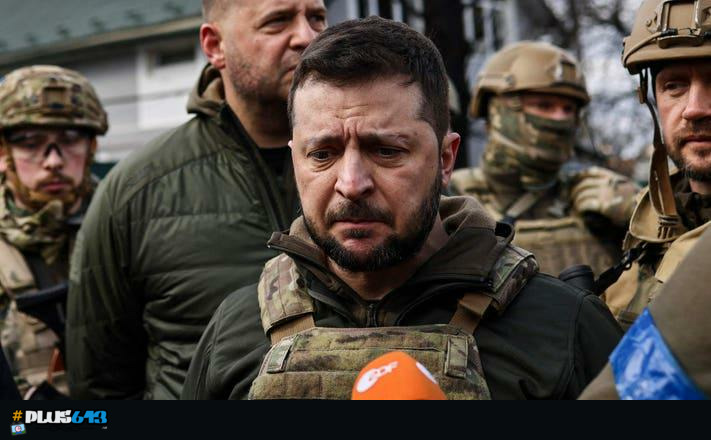 President Zelensky after witnessing the genocide of his people in Bucha