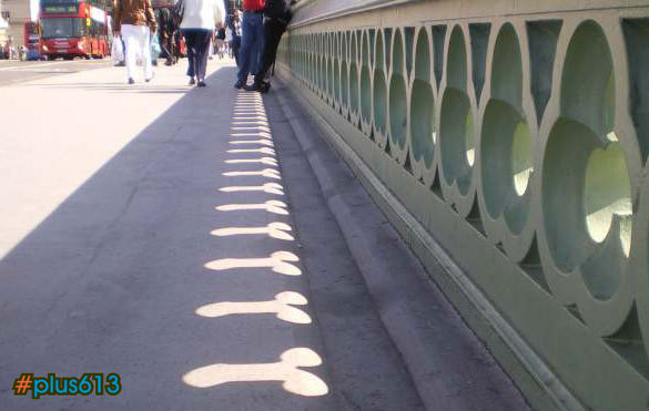 They didn't consider the sun when designing this wall..