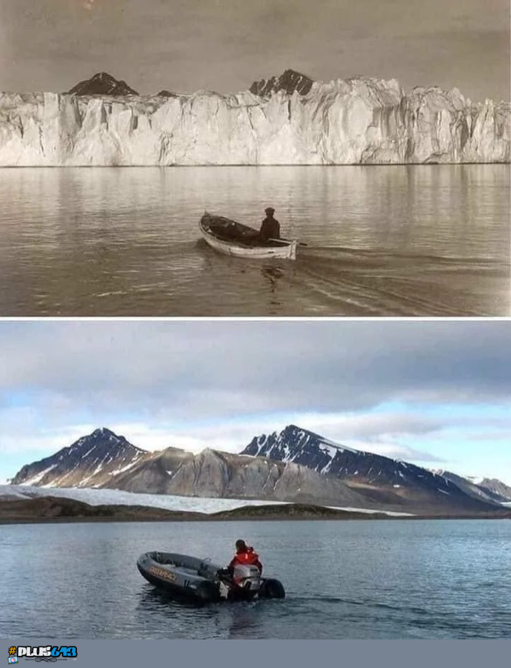 Arctic Ocean, 107 years apart 