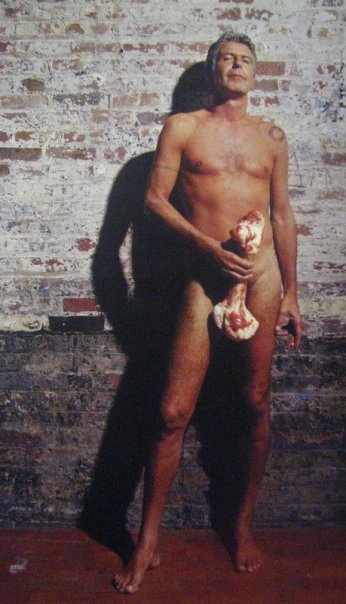 Anthony Bourdain has a large bone