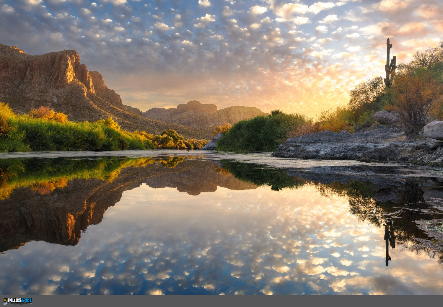 Salt River Sunset by Jake Pineda