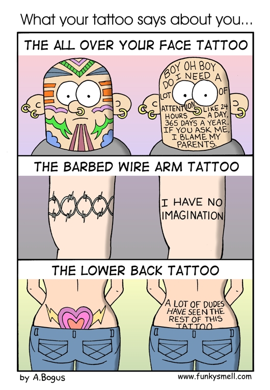 what tattoos say about you