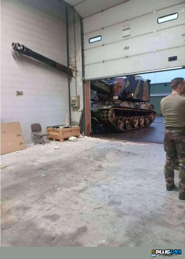 Russian military parking