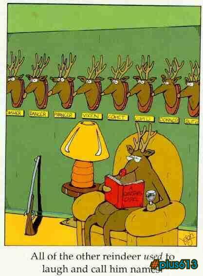 Rudolph has a list too