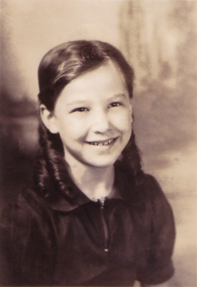 my grandmother as a little girl