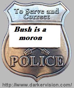 bush is a moron