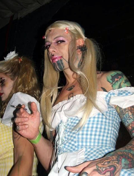 Alicen & Dorothy In Tattoo Land