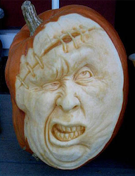 Shopped Carved Pumpkin