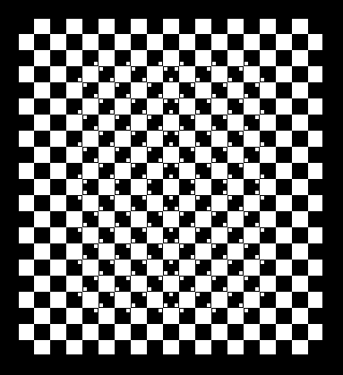 The square hasn´t been bent, its all straight lines.