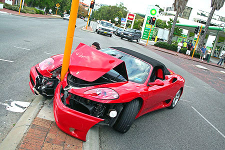 Ouch! Pole dancing, Ferrari style