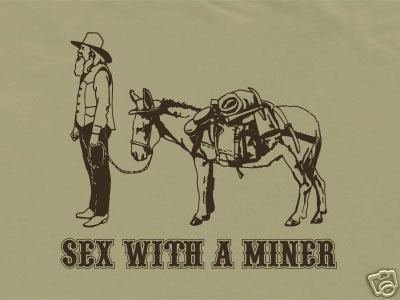 Sex with a miner