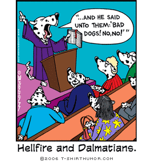 hellfire and dalmations...