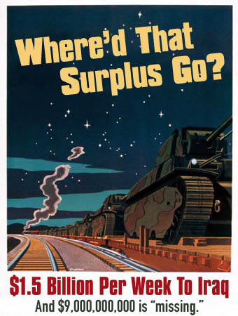 Surplus... We don't need no steenk'een Surplus!