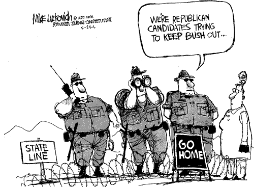 Bush = Less Votes