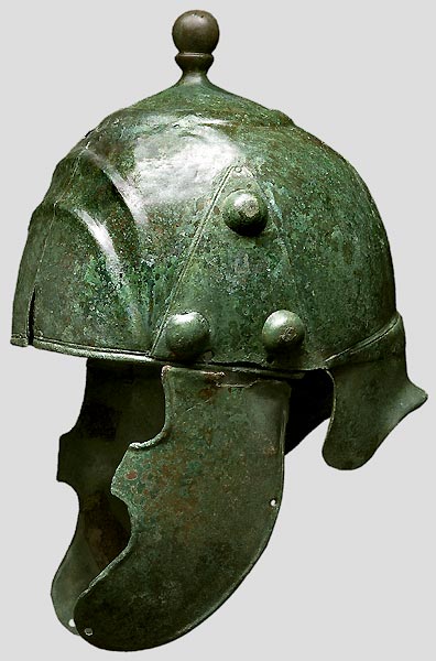 East-Celtic bronze helmet 3rd to 2nd century B.C.