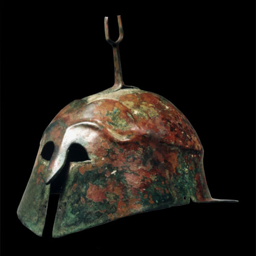 Italo-Corinthian helmet of the Miglionico Basilicata type