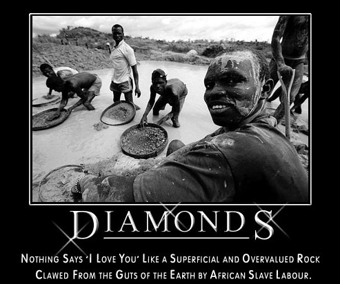 diamonds...