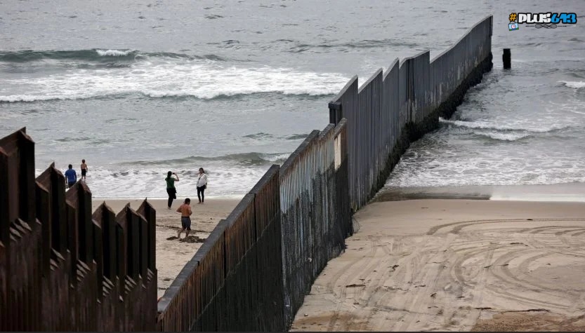 Impenetrable border wall meets the water