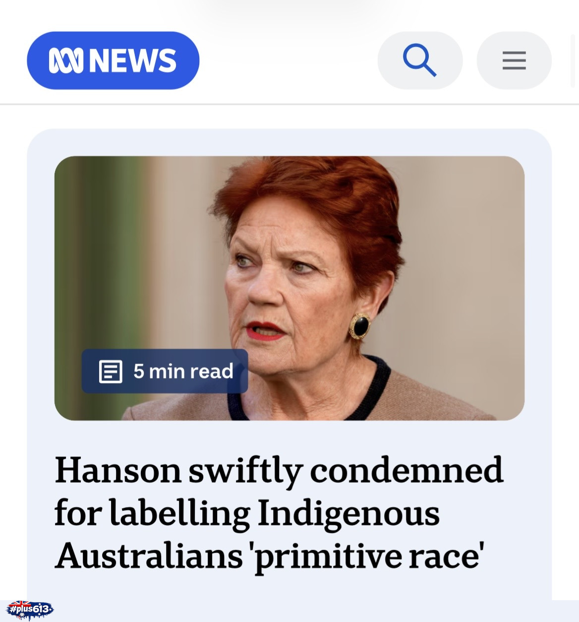 oh noes she stated a FACT