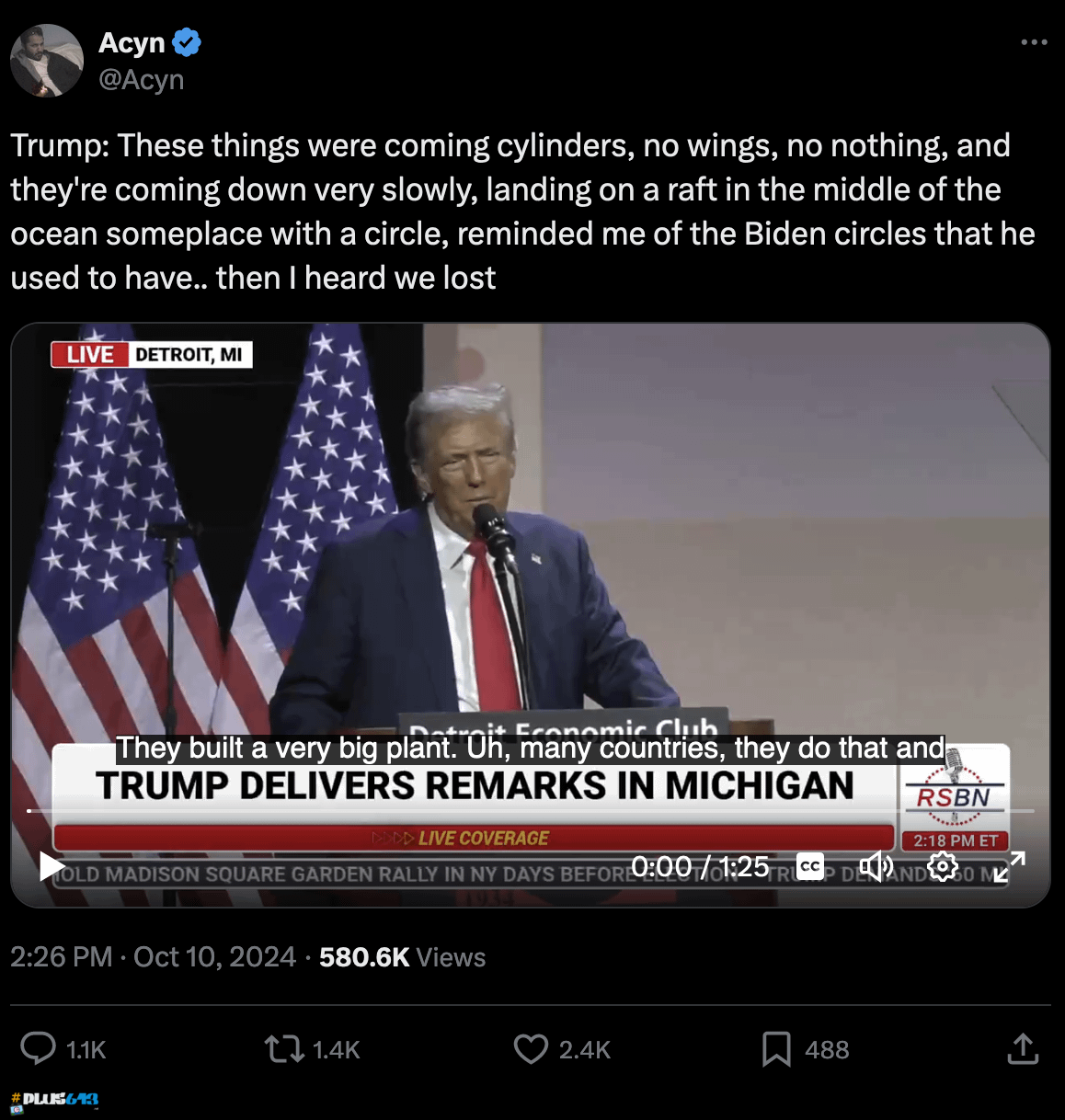 Seriously, what the fuck? People attacked Biden for forgetting a name