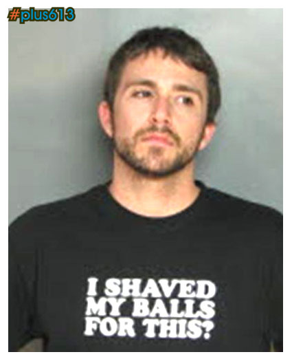 Great T-shirt to be arrested in