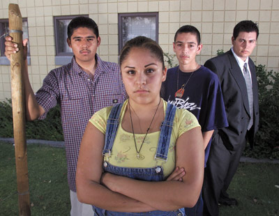 Latino high school students