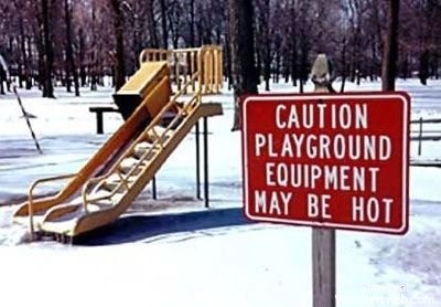 Play ground disclaimer