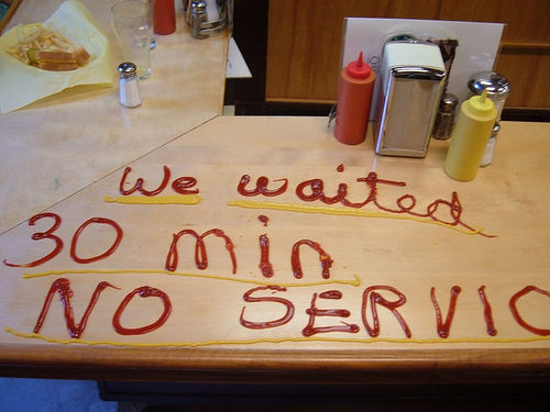 No service?