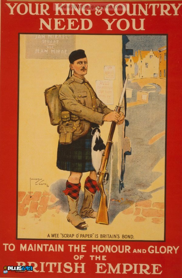 World War I Recruitment Poster - British